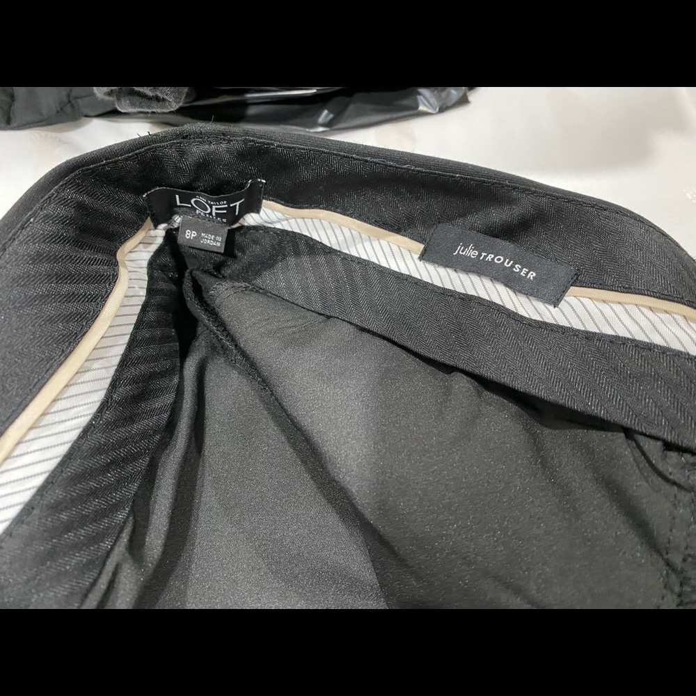 Black Loft Julie Trousers - Picture 1 of 3